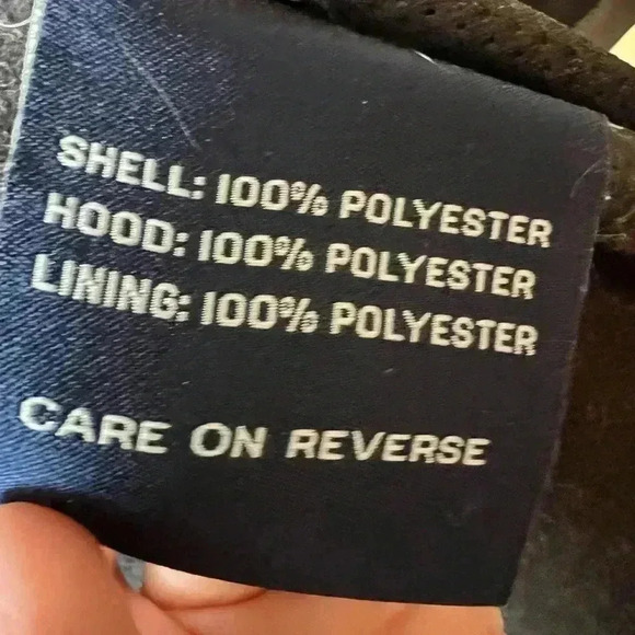 G.H. Bass and Co Mens Full Zip rain Resistant Jacket - Picture 5 of 8